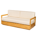 Beech Pine Triple Sofa - Havana