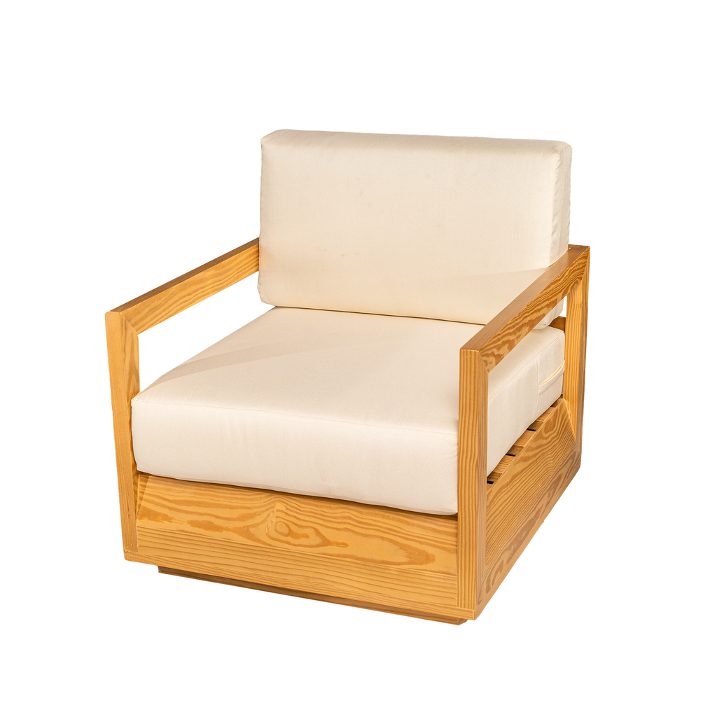 Beech Pine Armchair - Havana