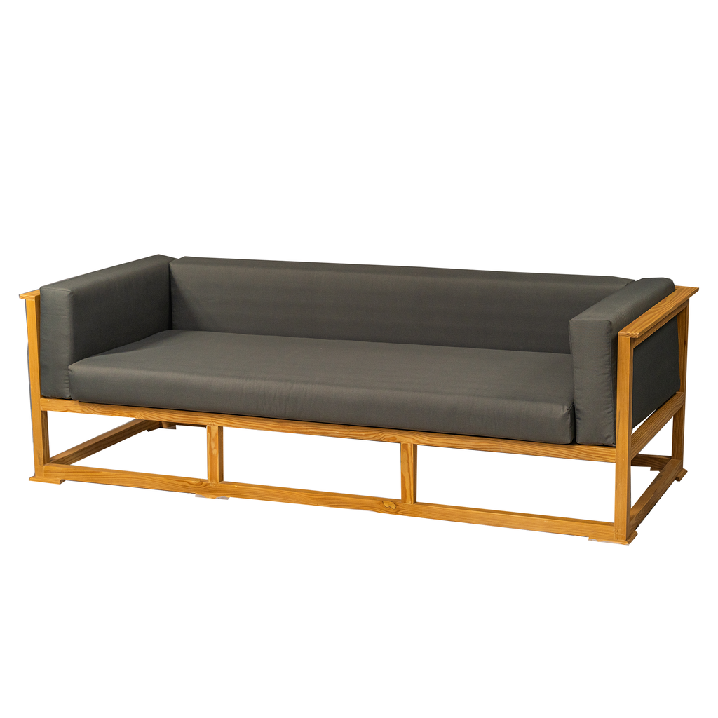 Beech Pine Triple Sofa - Malibu